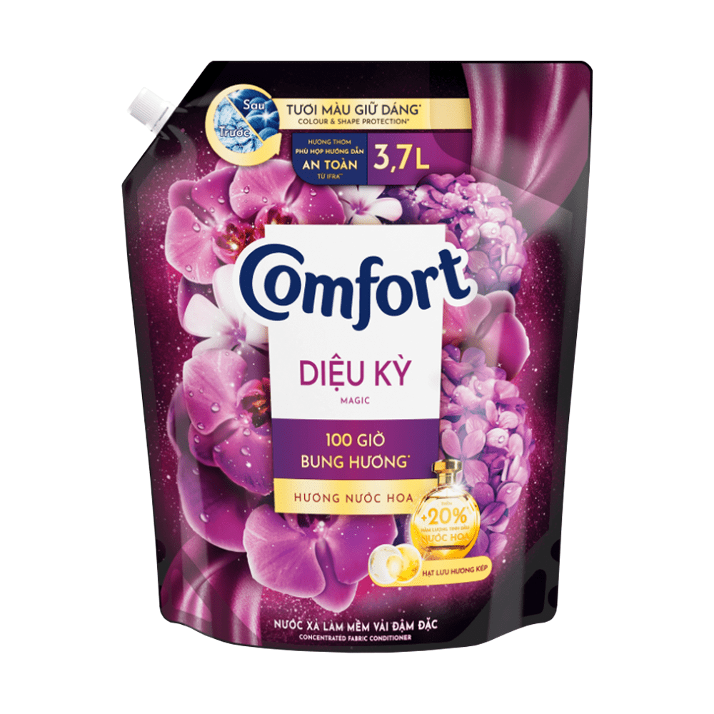 Comfort Fabric Softener Bella Perfume 3.7L x 4 pouches